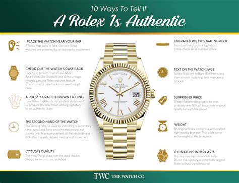 10 Ways To Tell If A Rolex Is Authentic .